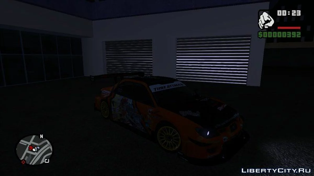 Ретекстур TransFender в SF / GTA San Andreas