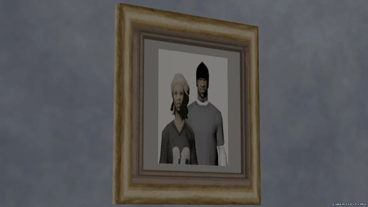 AI Upscaled Pictures (Interiors) / GTA San Andreas