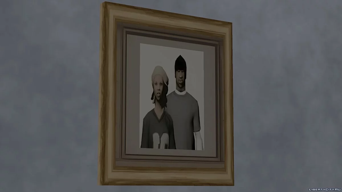 AI Upscaled Pictures (Interiors) / GTA San Andreas