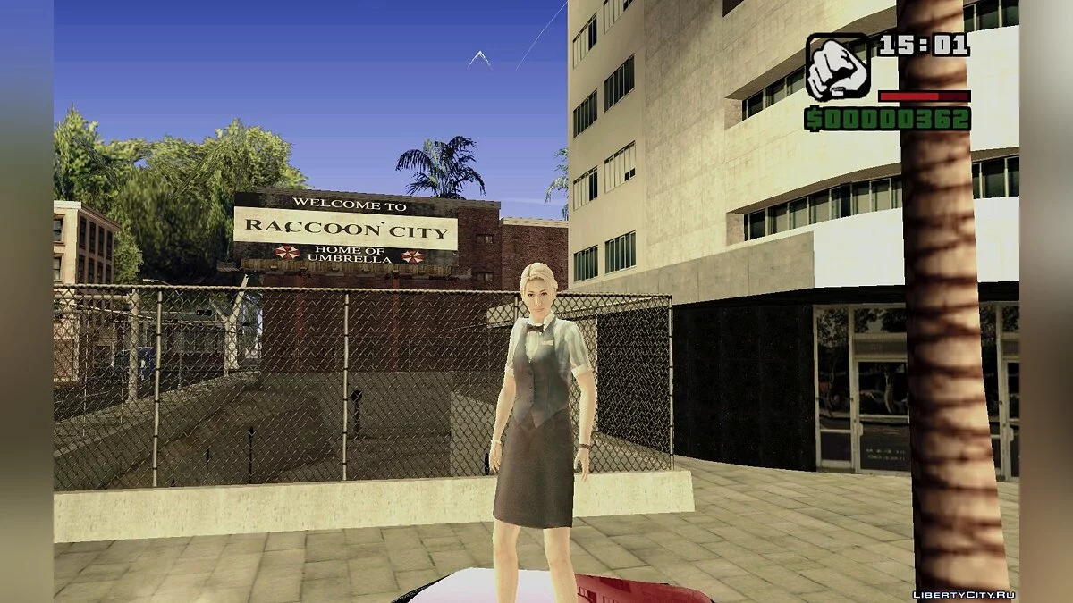 Билборды из Обитель Зла / GTA San Andreas