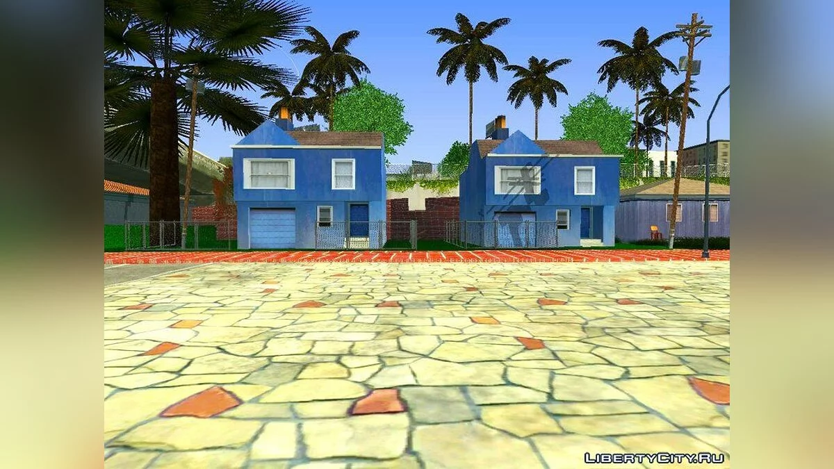 Grove Street в стиле Модерна / GTA San Andreas