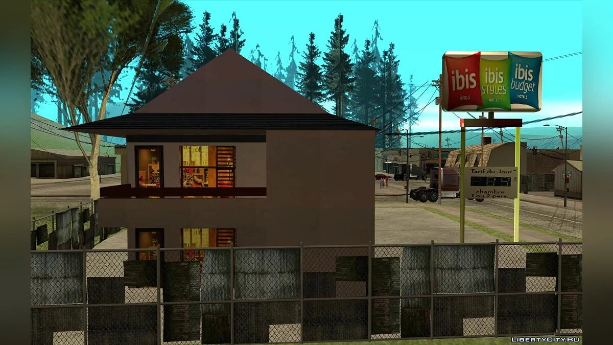 Новая текстура отеля в Angel Pine / GTA San Andreas