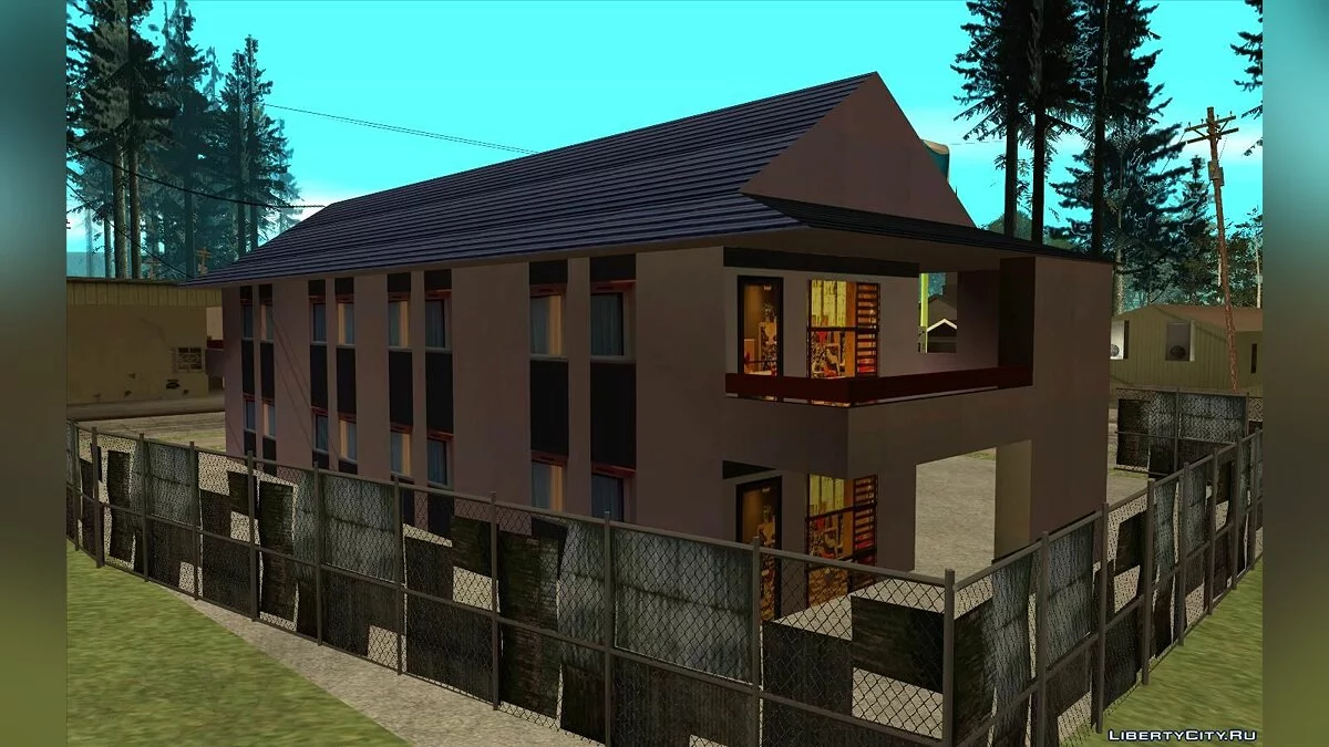 Новая текстура отеля в Angel Pine / GTA San Andreas