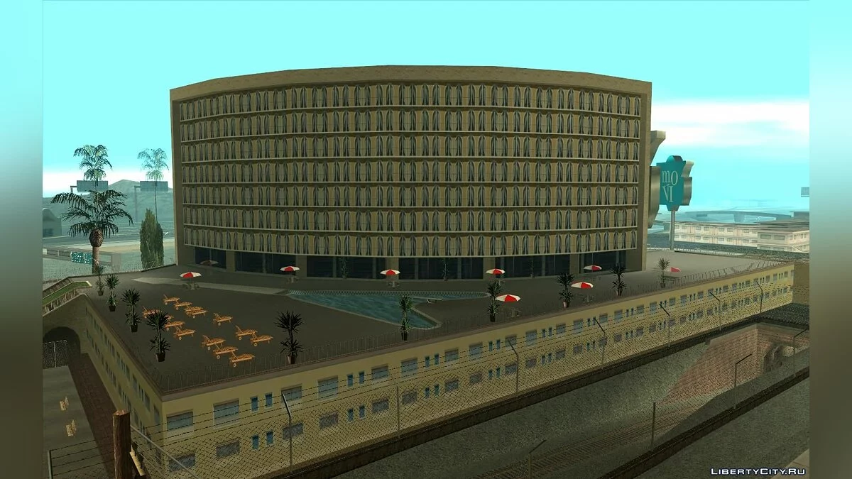 Новая текстура отеля V-Rock / GTA San Andreas