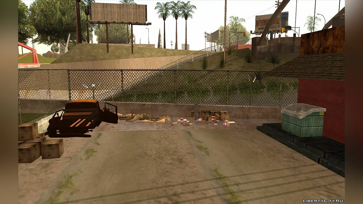 Новые текстуры бара "Десять зеленых бутылок" v1.0 / GTA San Andreas