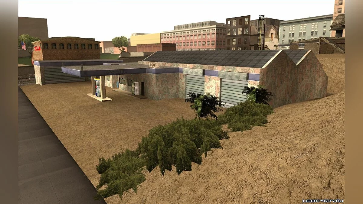 Новые текстуры гаража в Сан Фиерро / GTA San Andreas