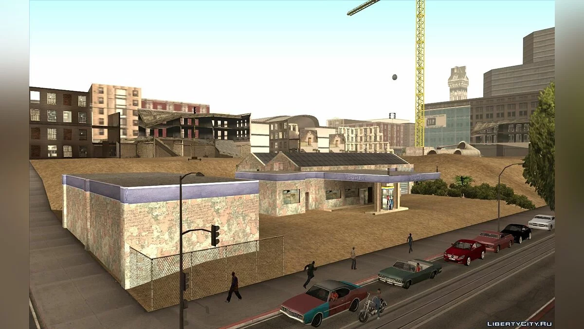 Новые текстуры гаража в Сан Фиерро / GTA San Andreas