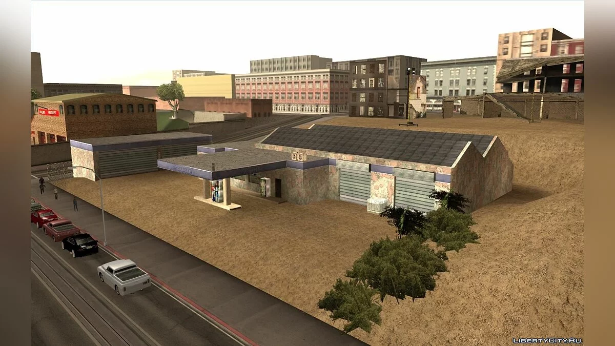 Новые текстуры гаража в Сан Фиерро / GTA San Andreas