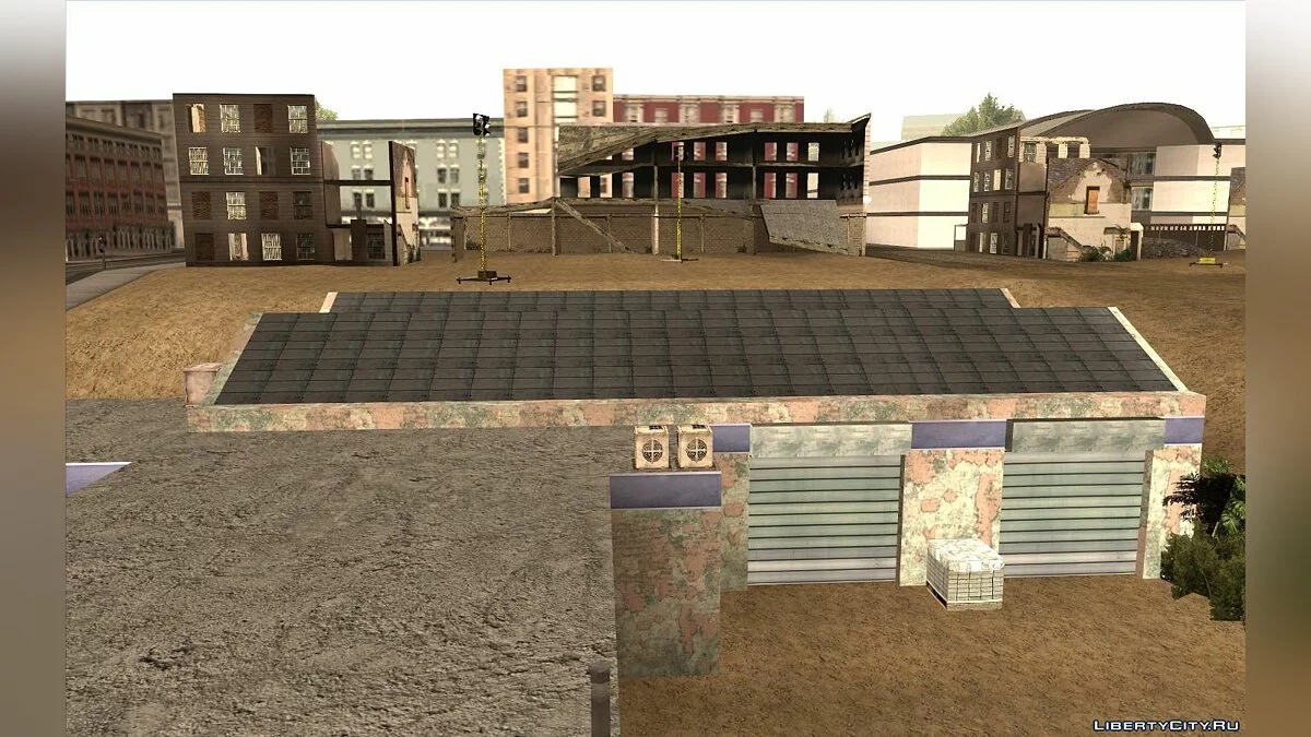 Новые текстуры гаража в Сан Фиерро / GTA San Andreas