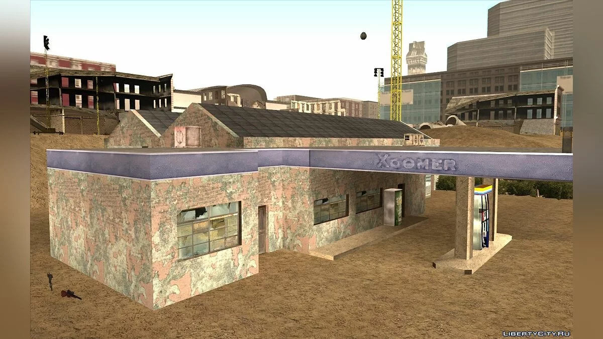 Новые текстуры гаража в Сан Фиерро / GTA San Andreas
