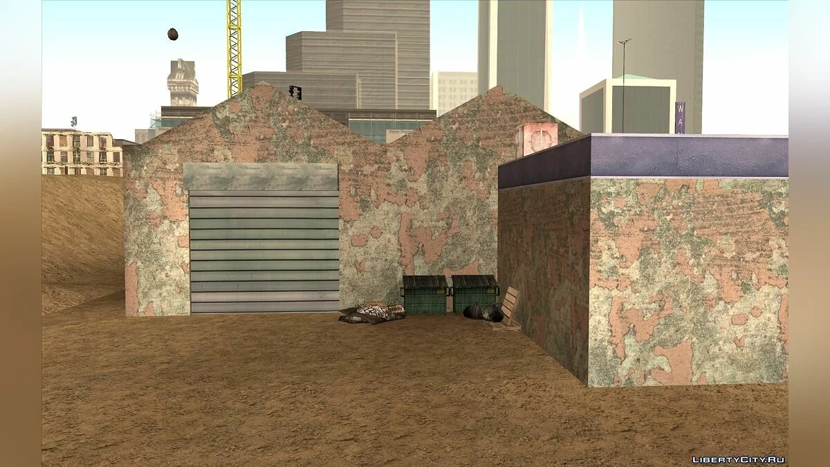 Новые текстуры гаража в Сан Фиерро / GTA San Andreas