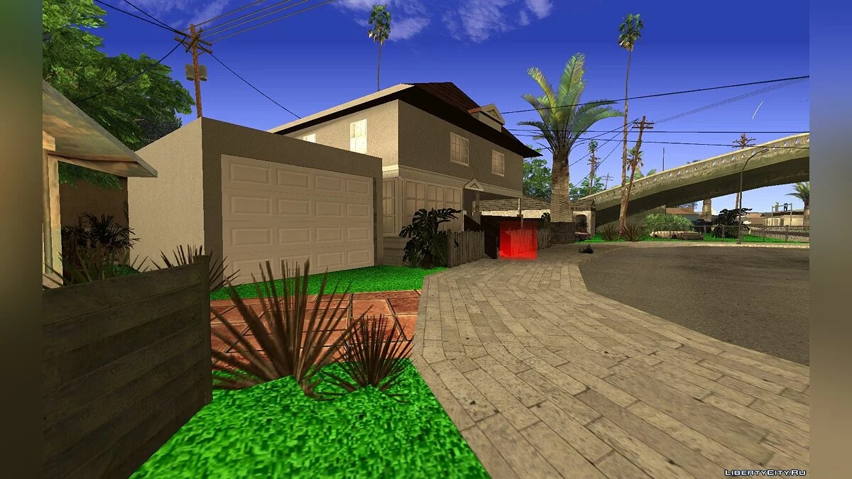 Новые текстуры Grove Street V1 / GTA San Andreas