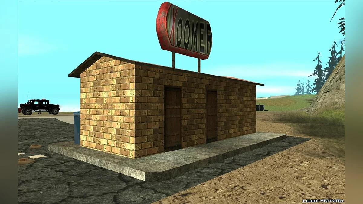 Новые текстуры Truck Stop / GTA San Andreas