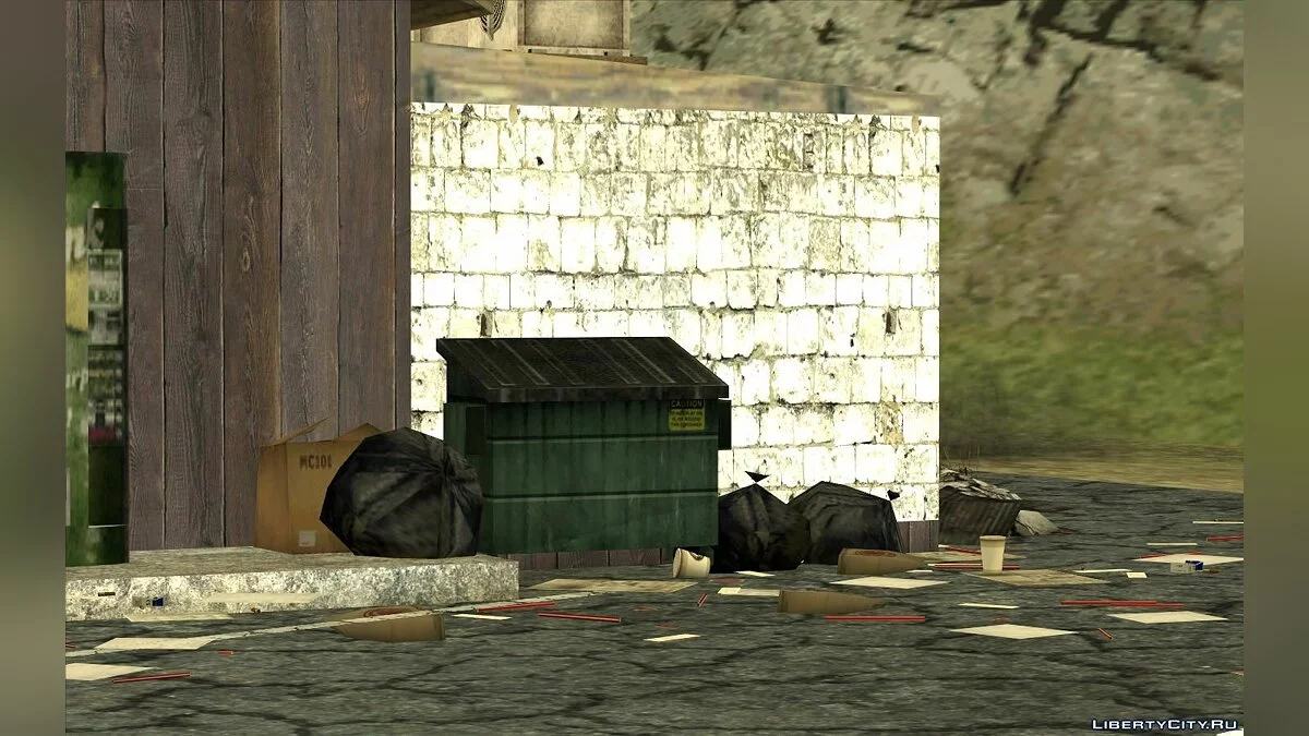 Новые текстуры Truck Stop / GTA San Andreas