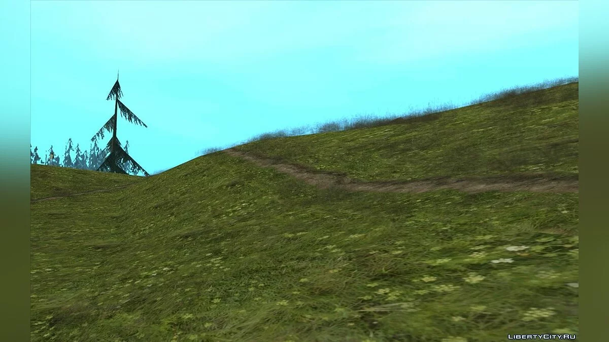 Новые текстуры в сельской местности V2 / GTA San Andreas