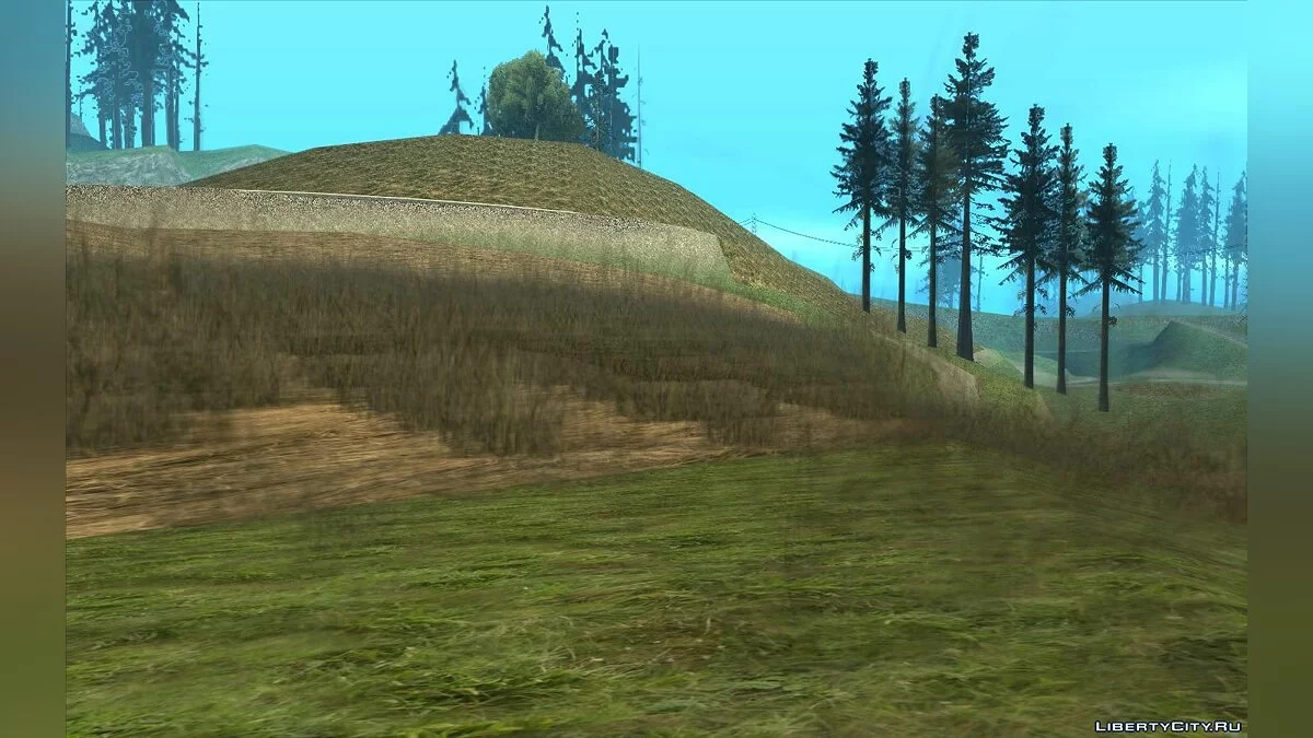 Новые текстуры в сельской местности V2 / GTA San Andreas