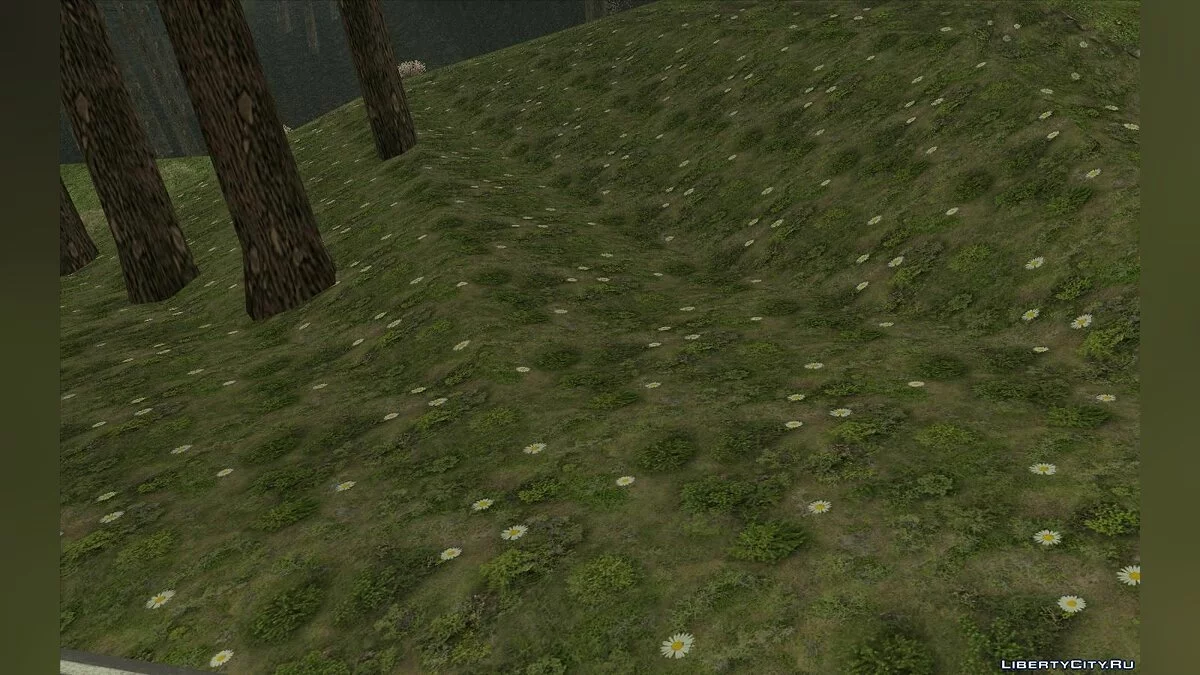 Новые текстуры в сельской местности V2 / GTA San Andreas
