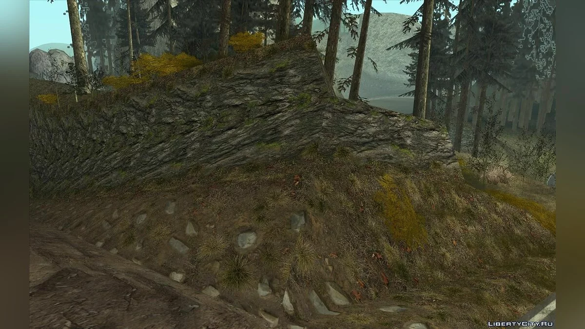 Новые текстуры в сельской местности V2 / GTA San Andreas