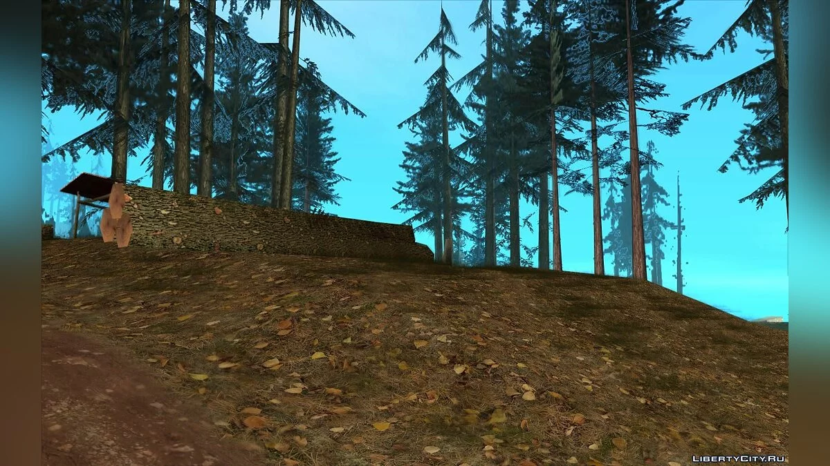 Новые текстуры в сельской местности / GTA San Andreas