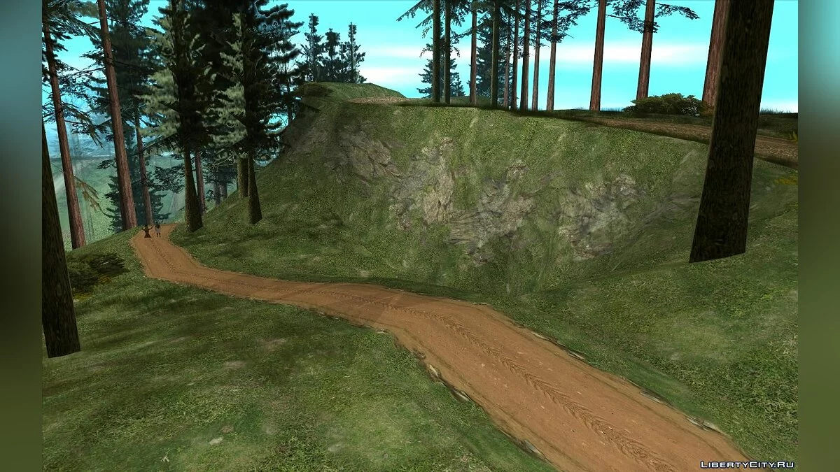 Новые текстуры в сельской местности / GTA San Andreas