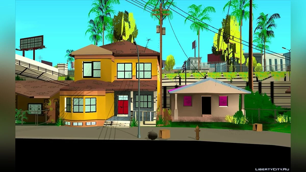Мультяшный  San Andreas / GTA San Andreas