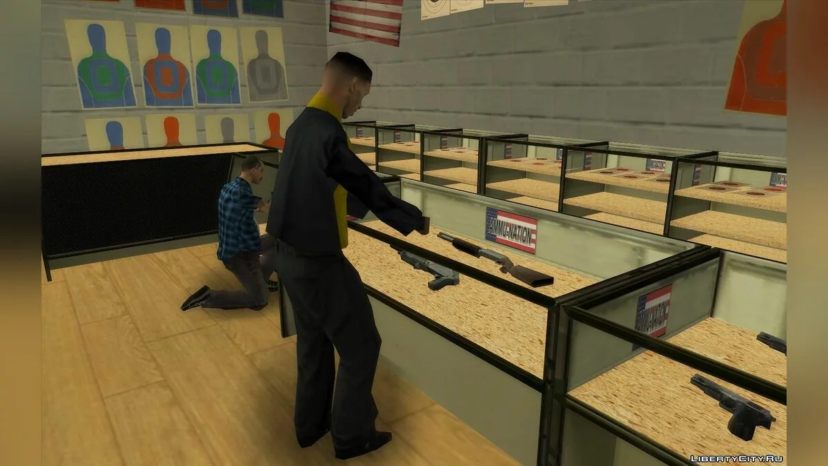 Новые текстуры и боеприпасы в амуниции  / GTA San Andreas
