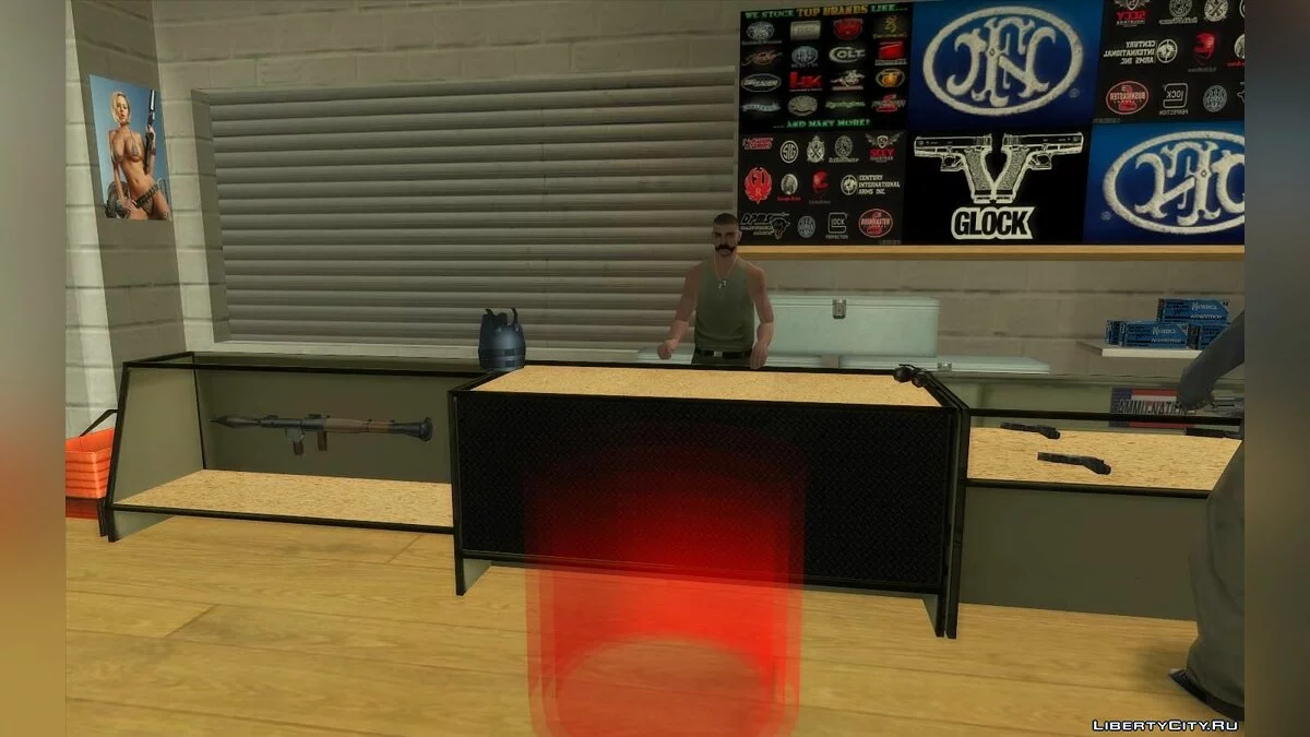 Новые текстуры и боеприпасы в амуниции  / GTA San Andreas