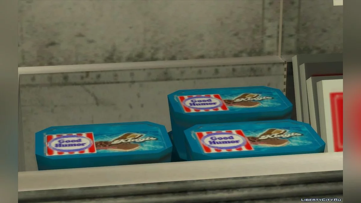 Новый винный магазин с продуктами 1992 года / GTA San Andreas