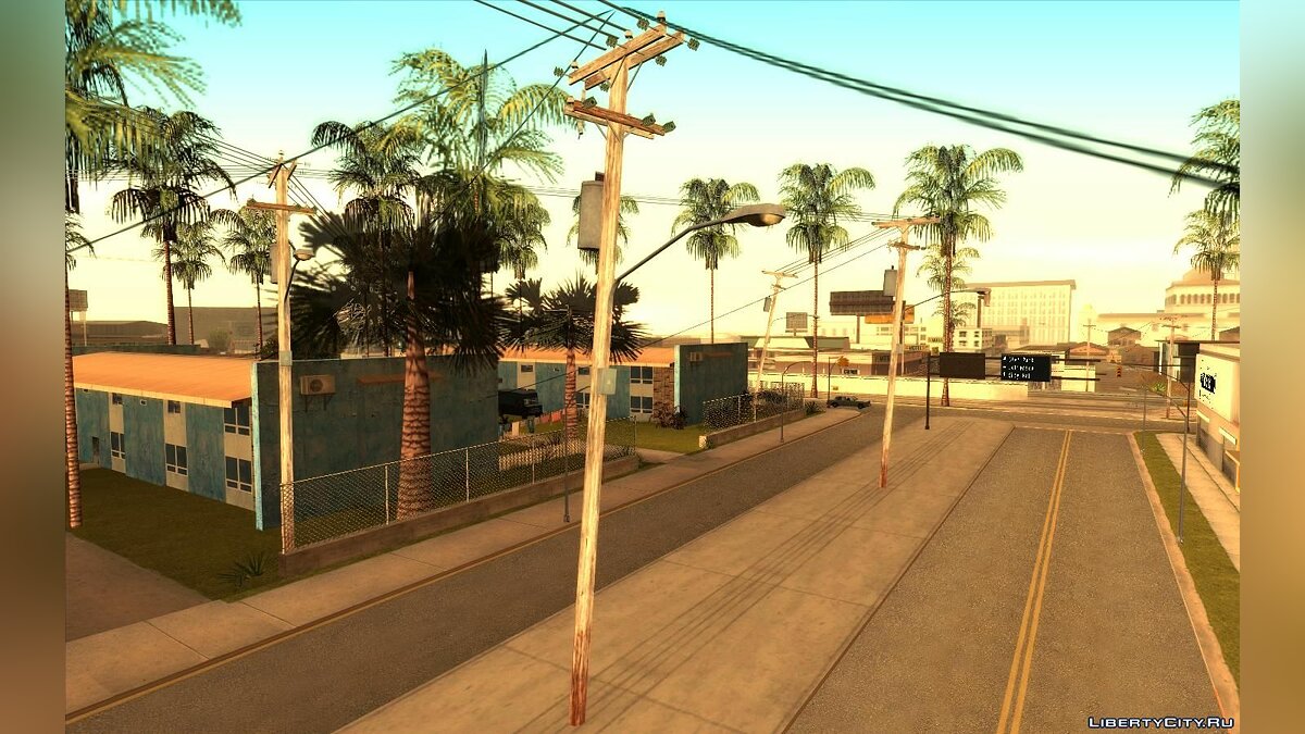 Скачать Бразильские, деревянные столбы (HD) для GTA San Andreas