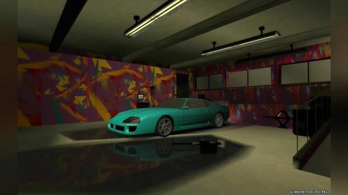 Мастерская Бенни в Сан-Фиерро / GTA San Andreas