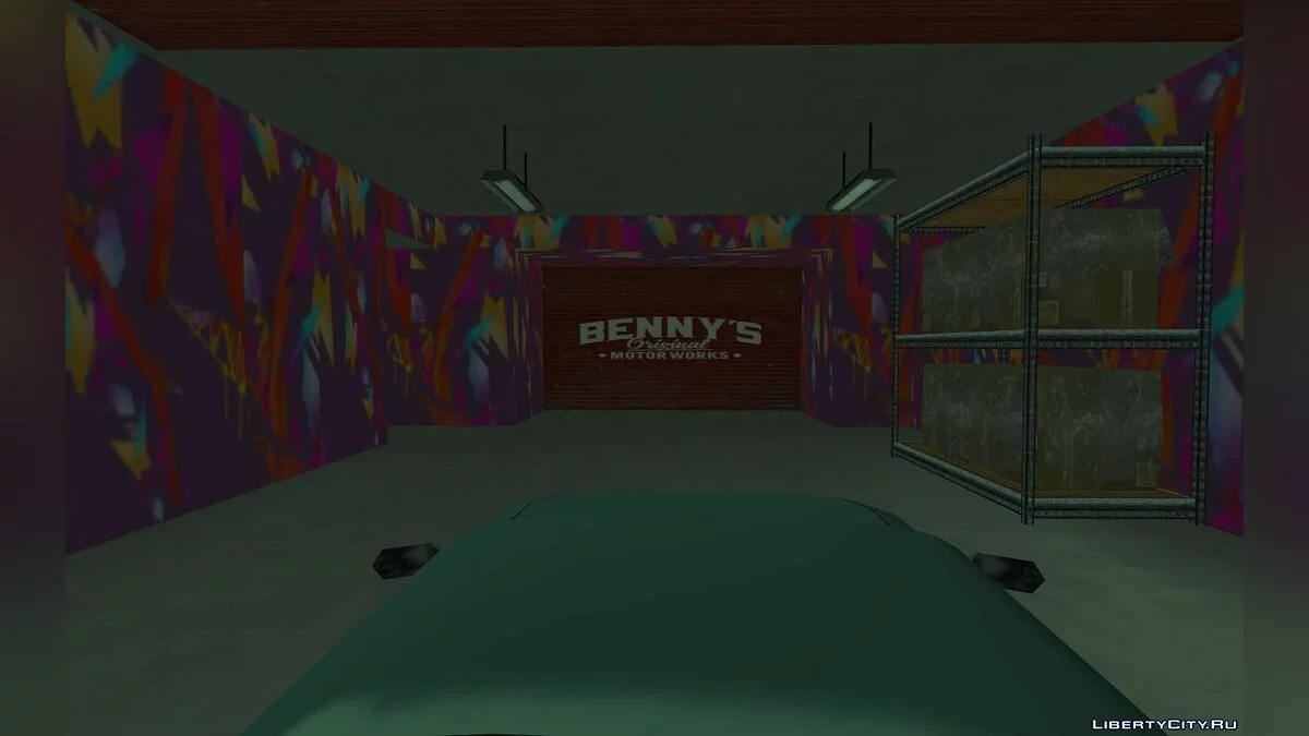 Мастерская Бенни в Сан-Фиерро / GTA San Andreas