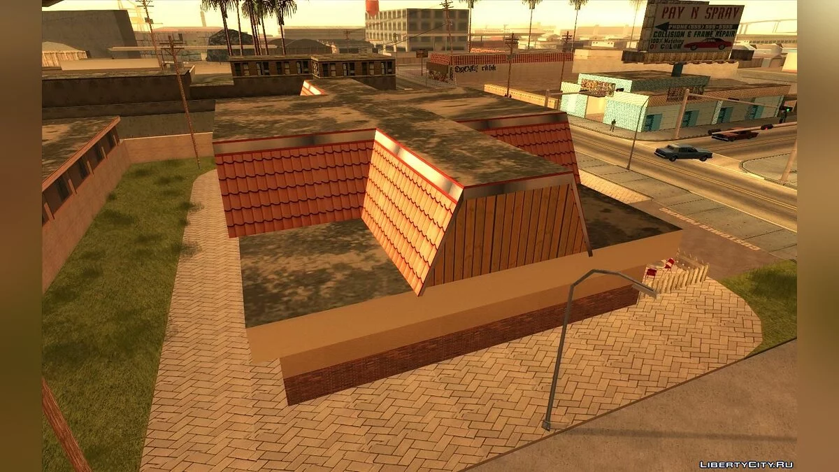 Новые рестораны: McDonalds, KFC и Pizza Hut / GTA San Andreas