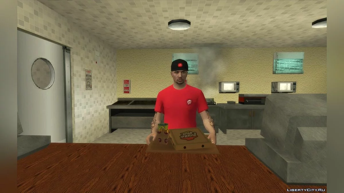 Новые рестораны: McDonalds, KFC и Pizza Hut / GTA San Andreas