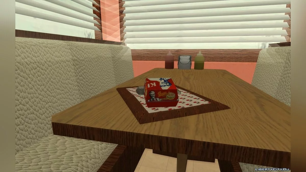 Новые рестораны: McDonalds, KFC и Pizza Hut / GTA San Andreas