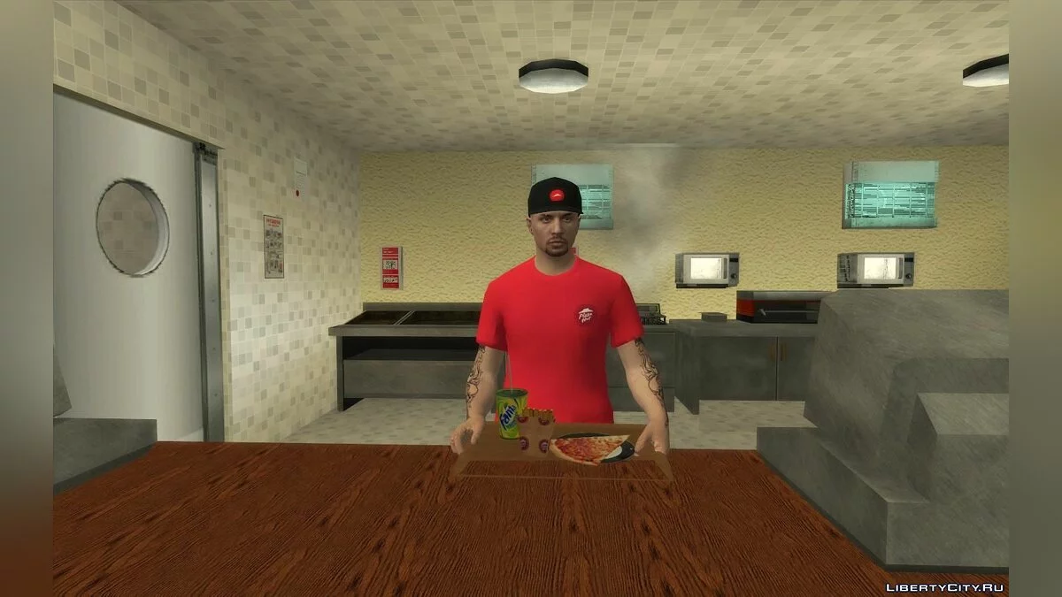 Новые рестораны: McDonalds, KFC и Pizza Hut / GTA San Andreas