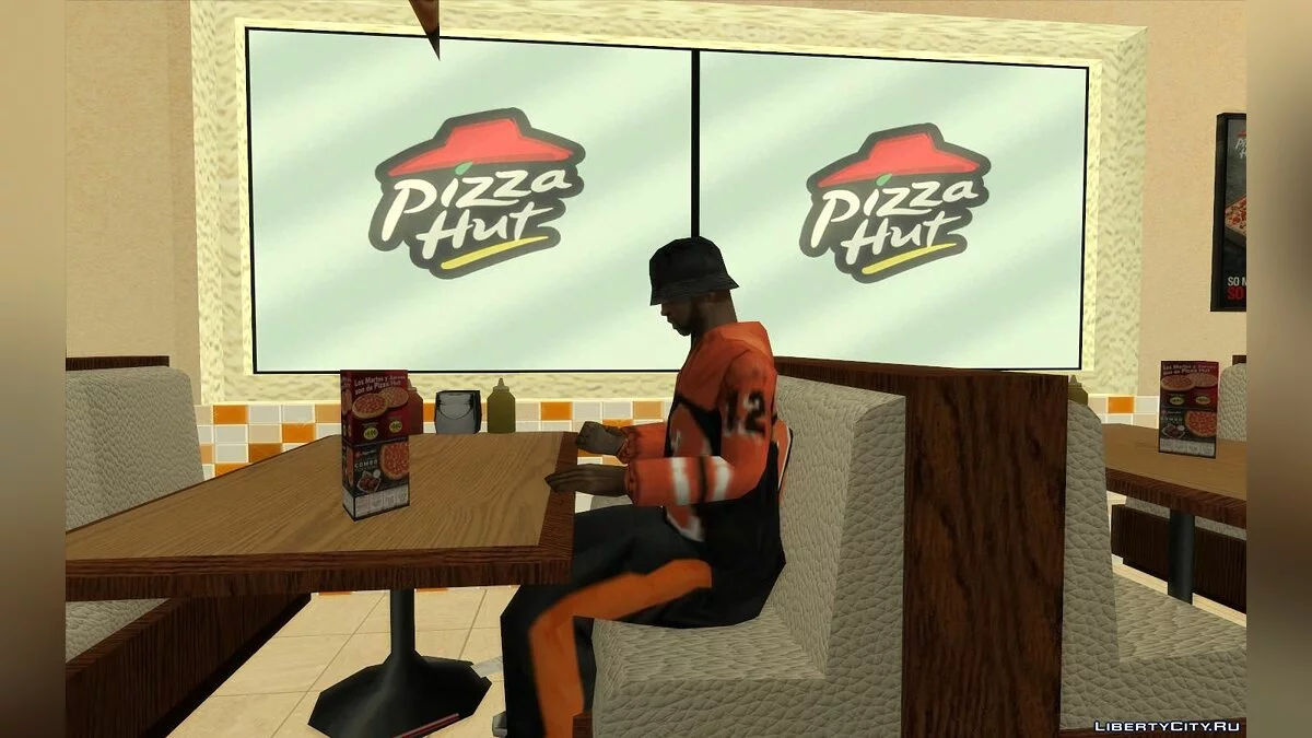 Новые рестораны: McDonalds, KFC и Pizza Hut / GTA San Andreas