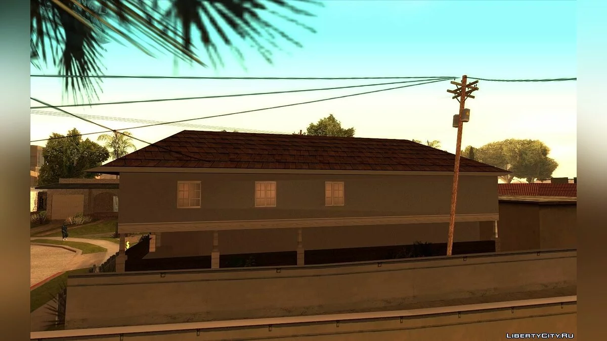 Новые текстуры для дома Сиджея / GTA San Andreas