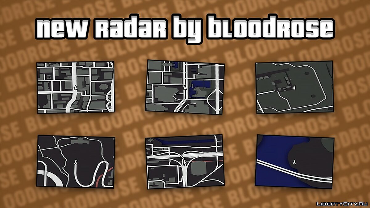 Скачать New Radar by Bloodrose для GTA San Andreas