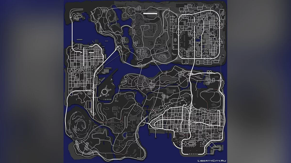 New Radar by Bloodrose / GTA San Andreas