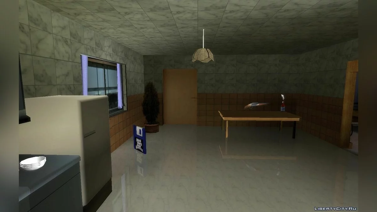 Новые текстуры в доме Сиджея / GTA San Andreas
