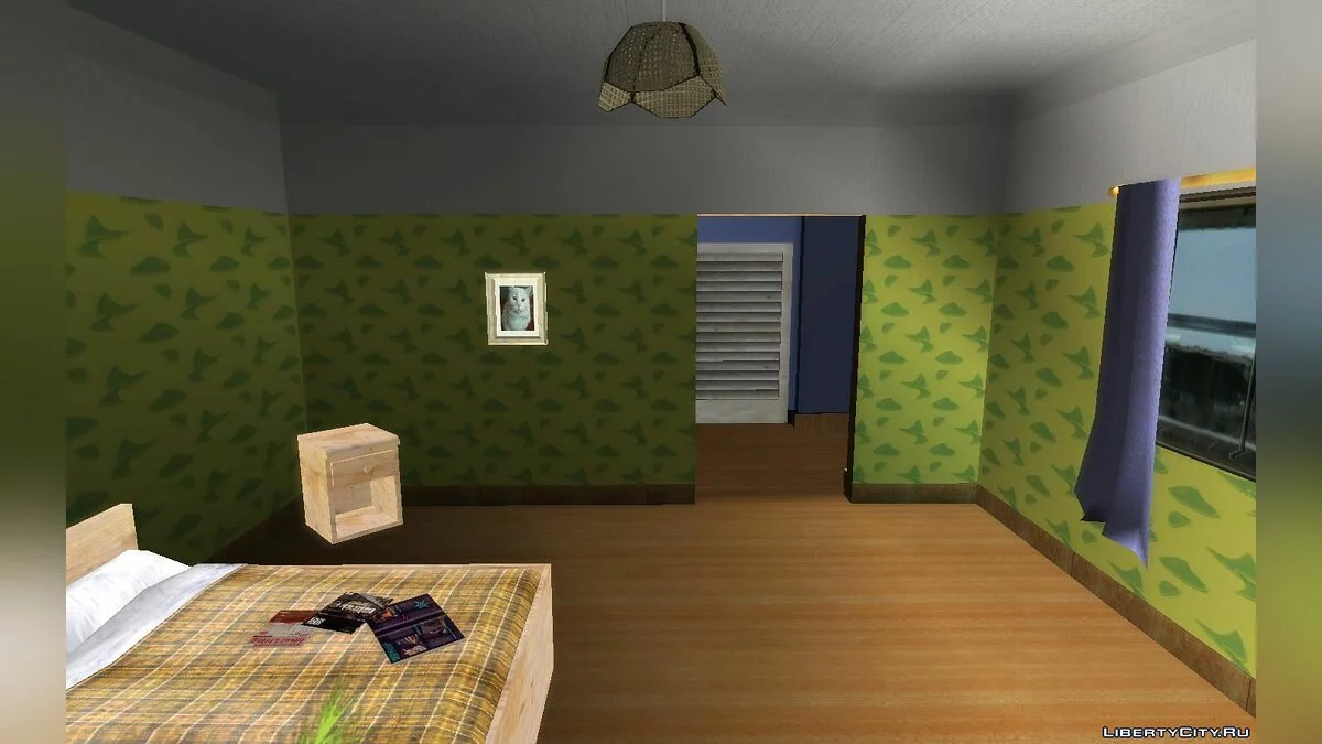 Новые текстуры в доме Сиджея / GTA San Andreas