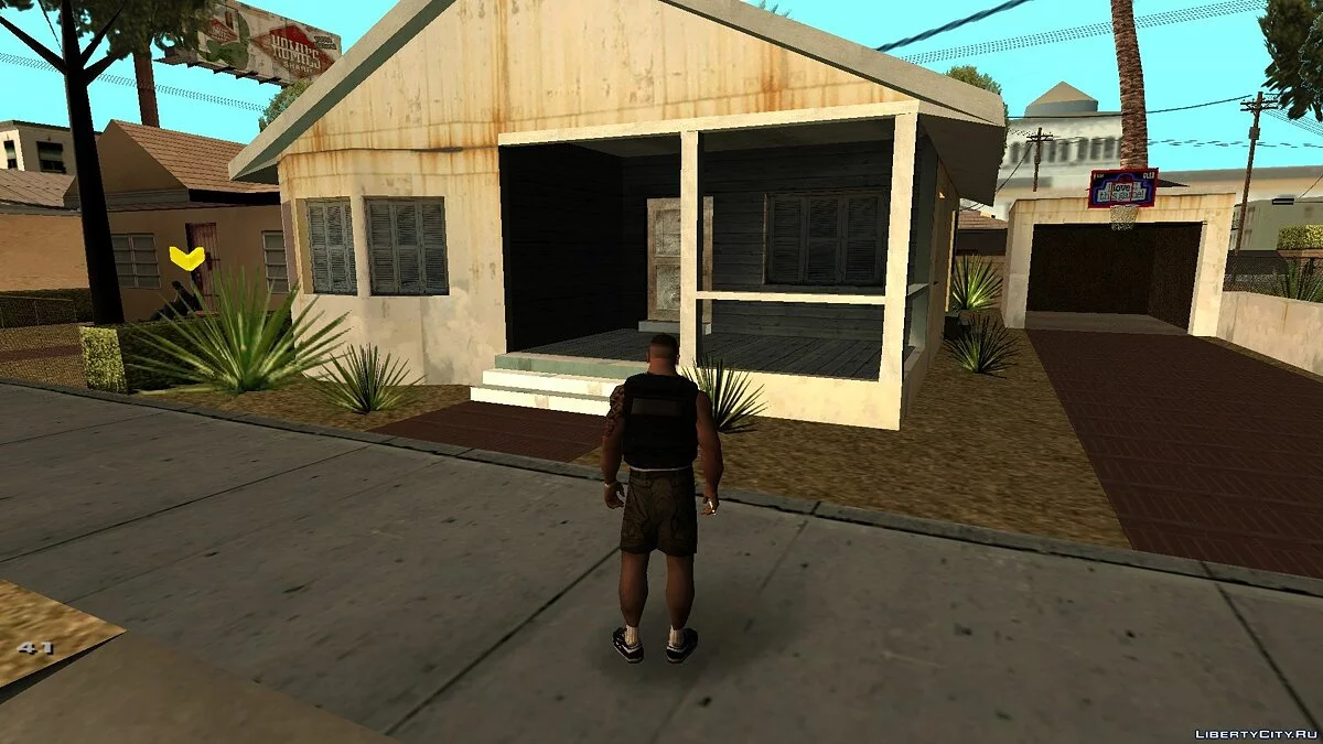 Ретекстур дома Биг Смоука / GTA San Andreas