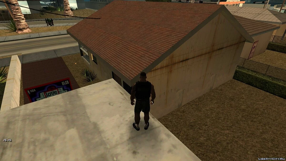 Ретекстур дома Биг Смоука / GTA San Andreas