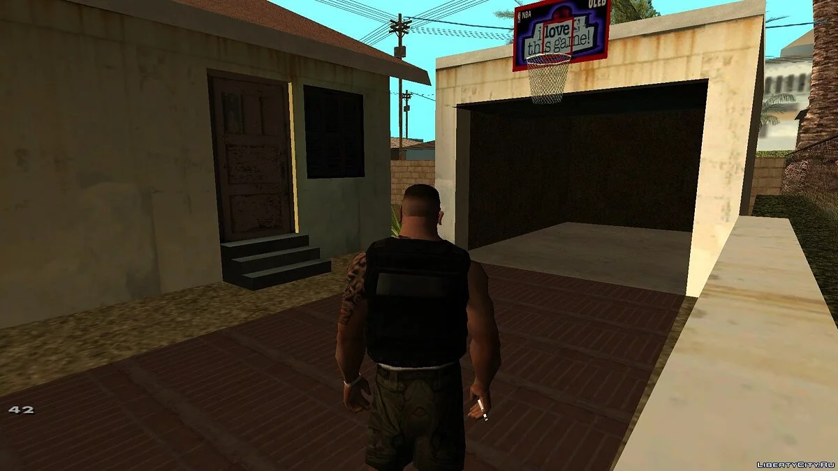 Ретекстур дома Биг Смоука / GTA San Andreas