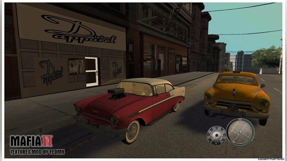 Скачать Текстуры из игры Mafia II V2 для GTA San Andreas