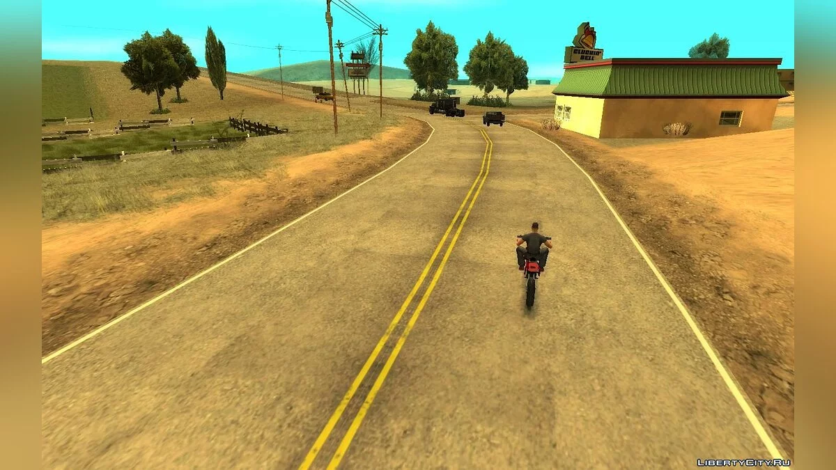 Дорога из GTA Vice City / GTA San Andreas
