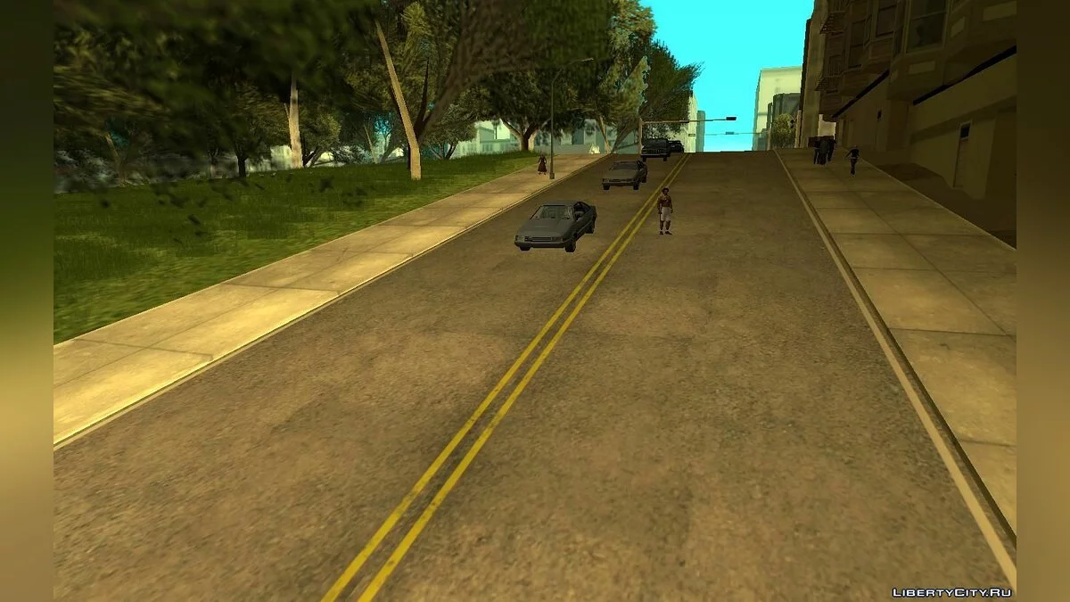 Дорога из GTA Vice City / GTA San Andreas