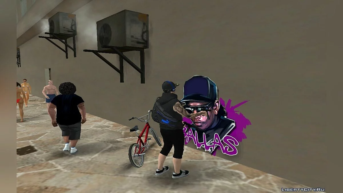 Новые граффити для банд / GTA San Andreas