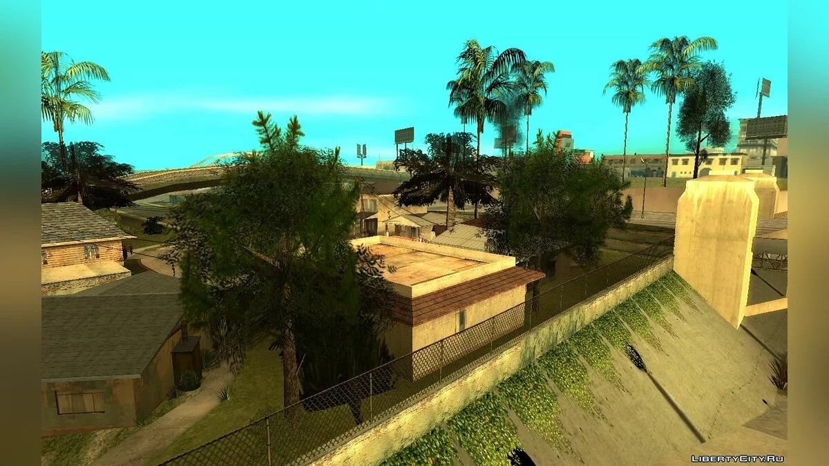 Новые текстуры для деревьев  / GTA San Andreas