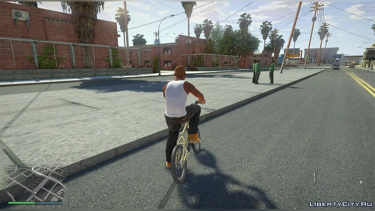 GTA IV textures + Real HQ Roads fixed / GTA San Andreas